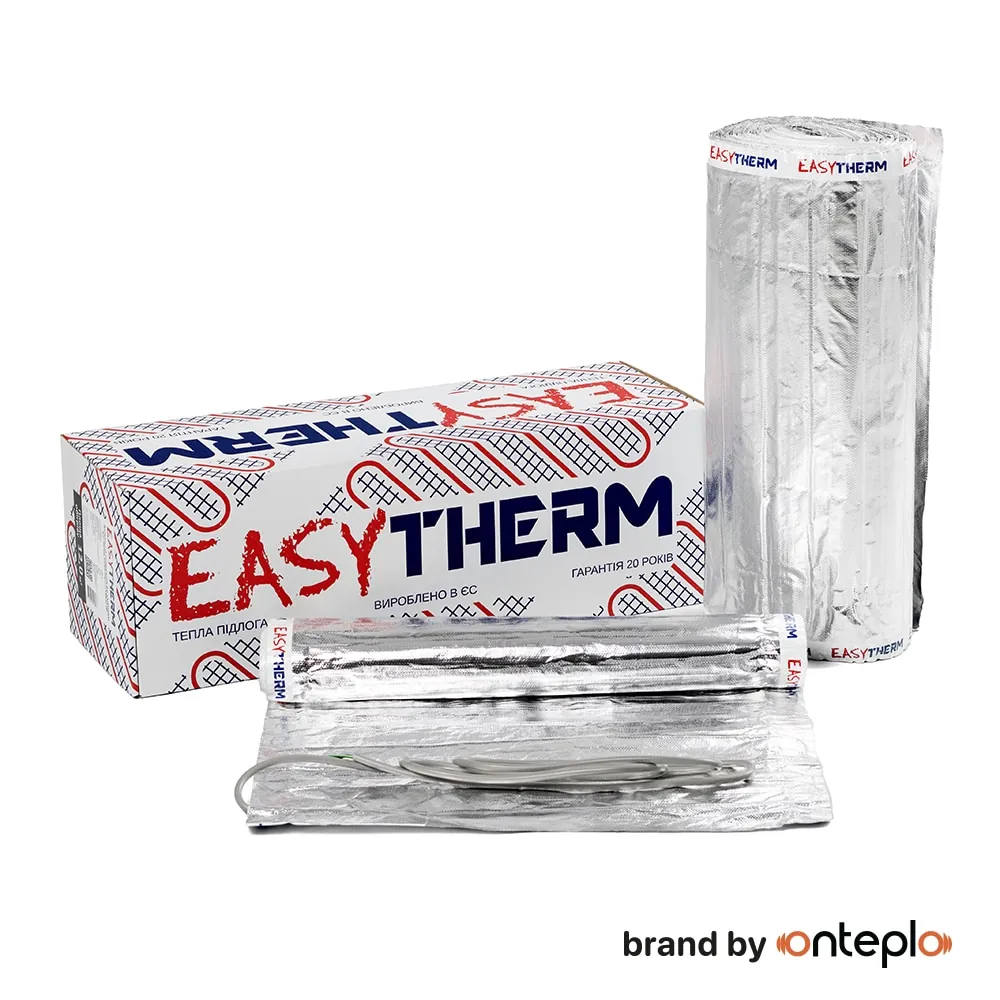 Нагрівальний мат у фользі Easytherm EMF з упаковкою