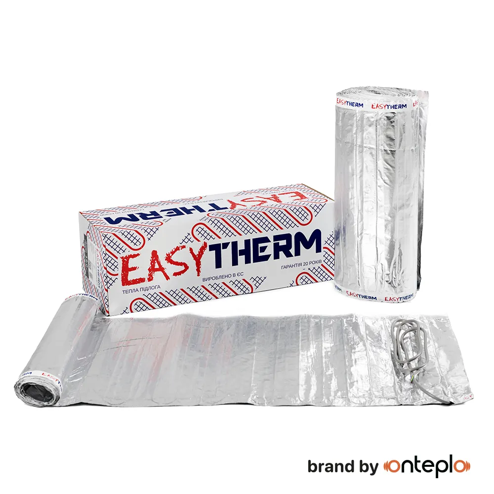 Розгорнутий фольгований мат Easytherm EMF