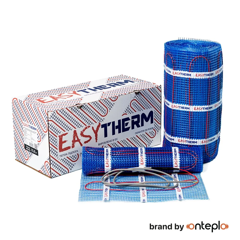 Нагрівальний мат Easytherm EM у рулоні з упаковкою