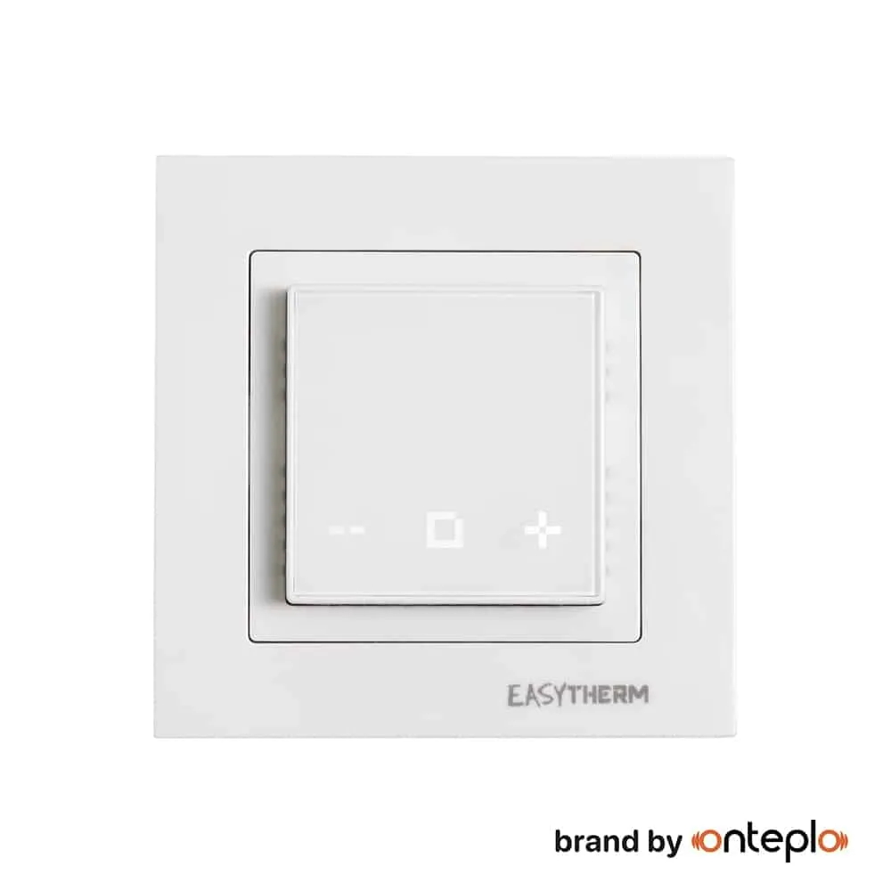 Програмований терморегулятор Easytherm ET40 білий