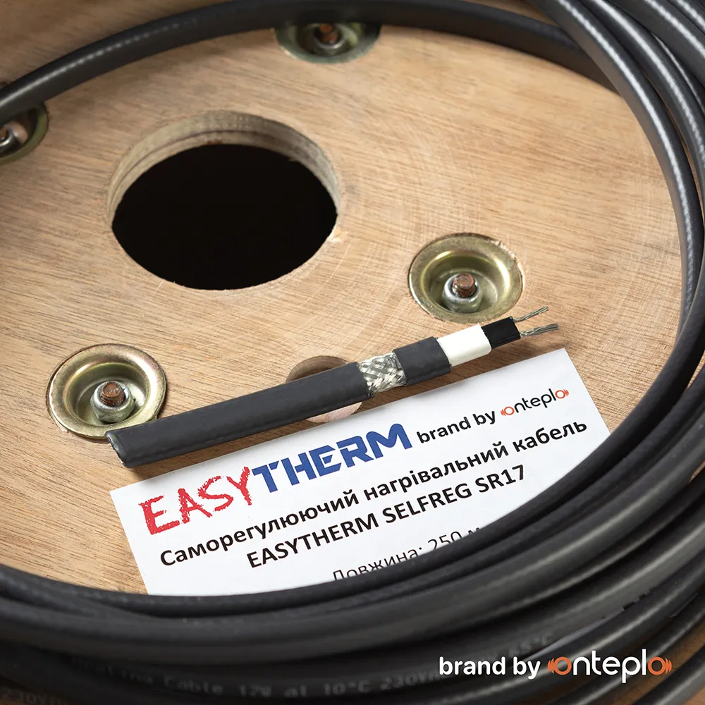Этикетка саморегулирующегося кабеля Easytherm SELFREG