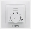 Терморегулятор EcoTerm Unica, білий