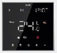 Терморегулятор EcoTerm Heat Control Wi-Fi, чёрный