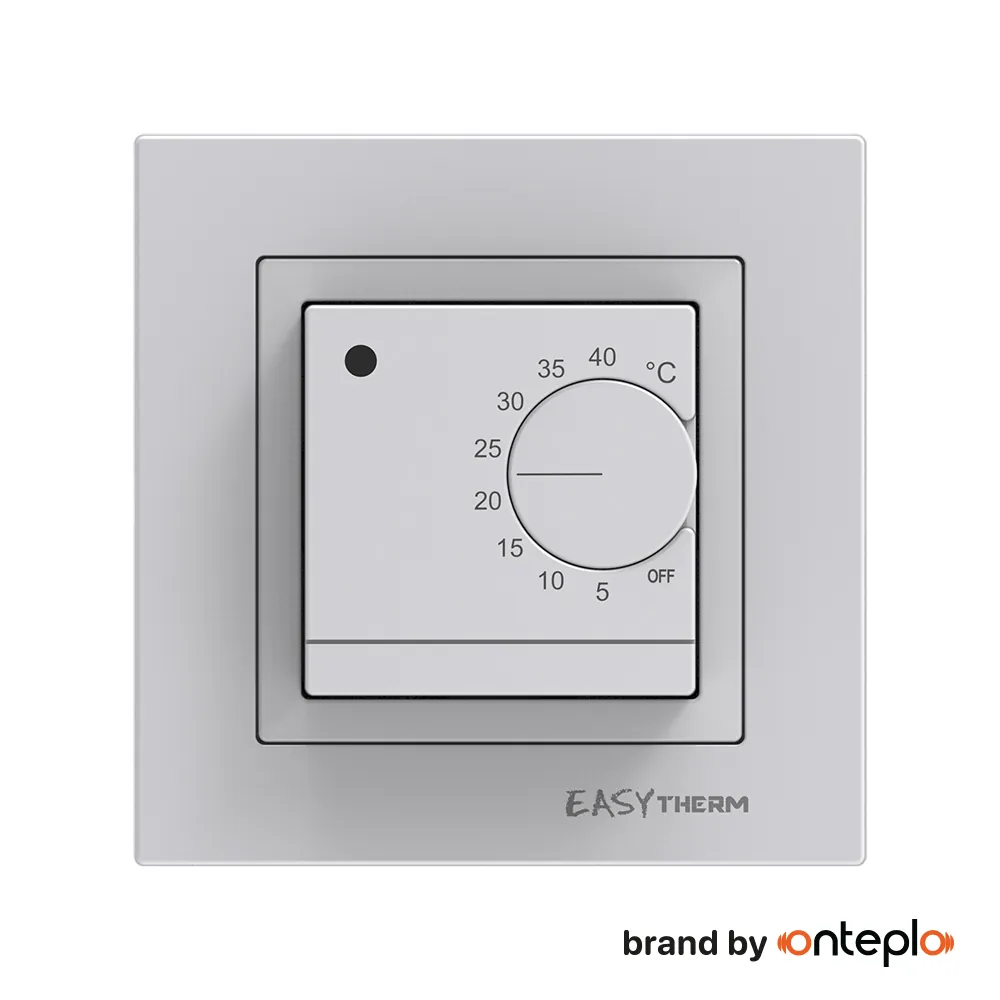 Терморегулятор Easytherm ET-20 білий зі шкалою